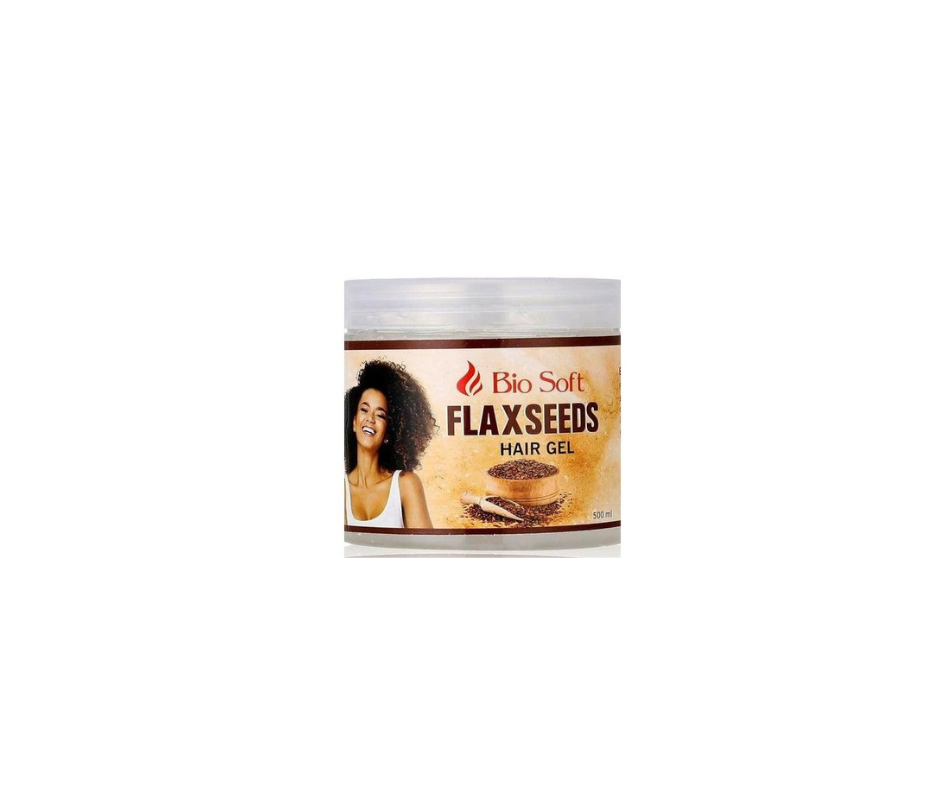 بايو سوفت بذور الكتان جل للشعر 500 مل